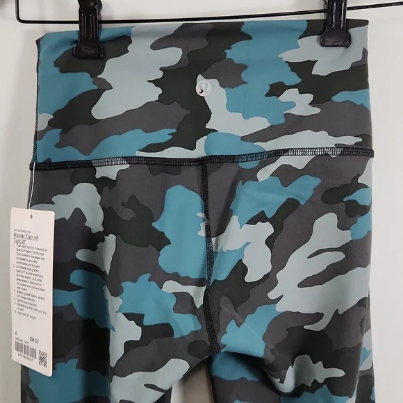 Lululemon Wunder Train High-Rise Tight 28” Everlux Camo — NWT - Picture 4 of 7